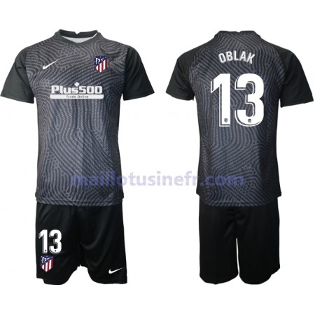 Maillot de Foot Atlético Madrid Jan Oblak 13 Gardien 2020-21 V004 - Enfant